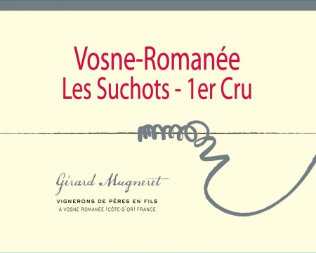 GERARD MUGNERET VOSNE ROMANEE LES SUCHOTS 1 ER CRU 2020  vol. 13.5   0.75l.